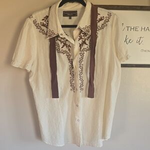 Double D Ranch Wear Button Down Top